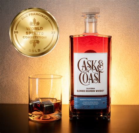 San Diego blended cask-finished bourbon wins gold at World Spirits Competition